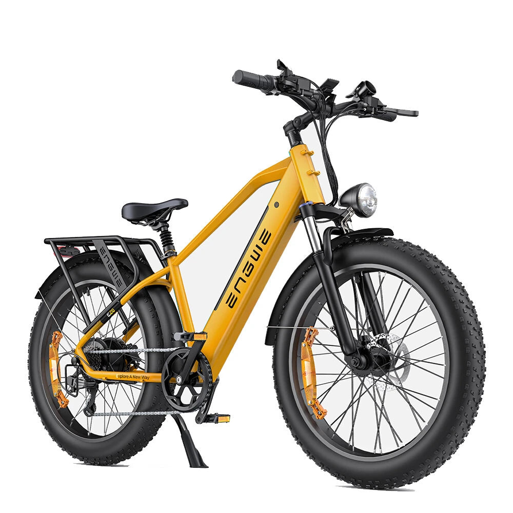 48V 16Ah Electric Bike, 250W Motor, 25KM/H Top Speed, 26*4.0 Inch Fat Tire, 120-140KM Range, All-Terrain Mountain E-Bike