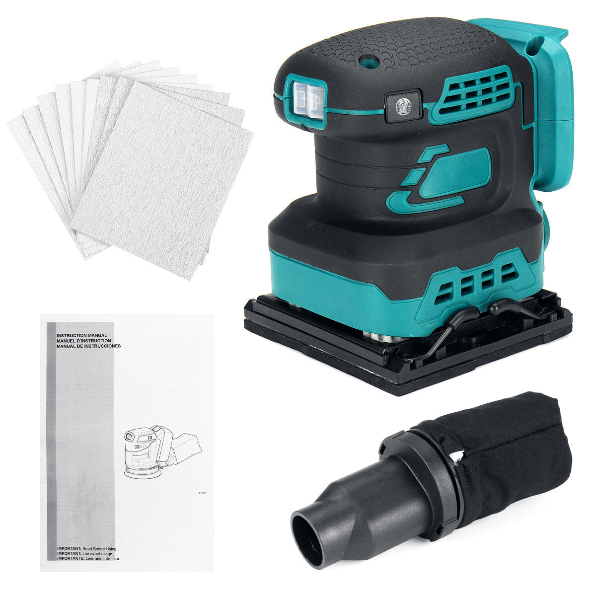 Brushless Cordless Electric Orbital Sander Grinding Machine Polishing Machine