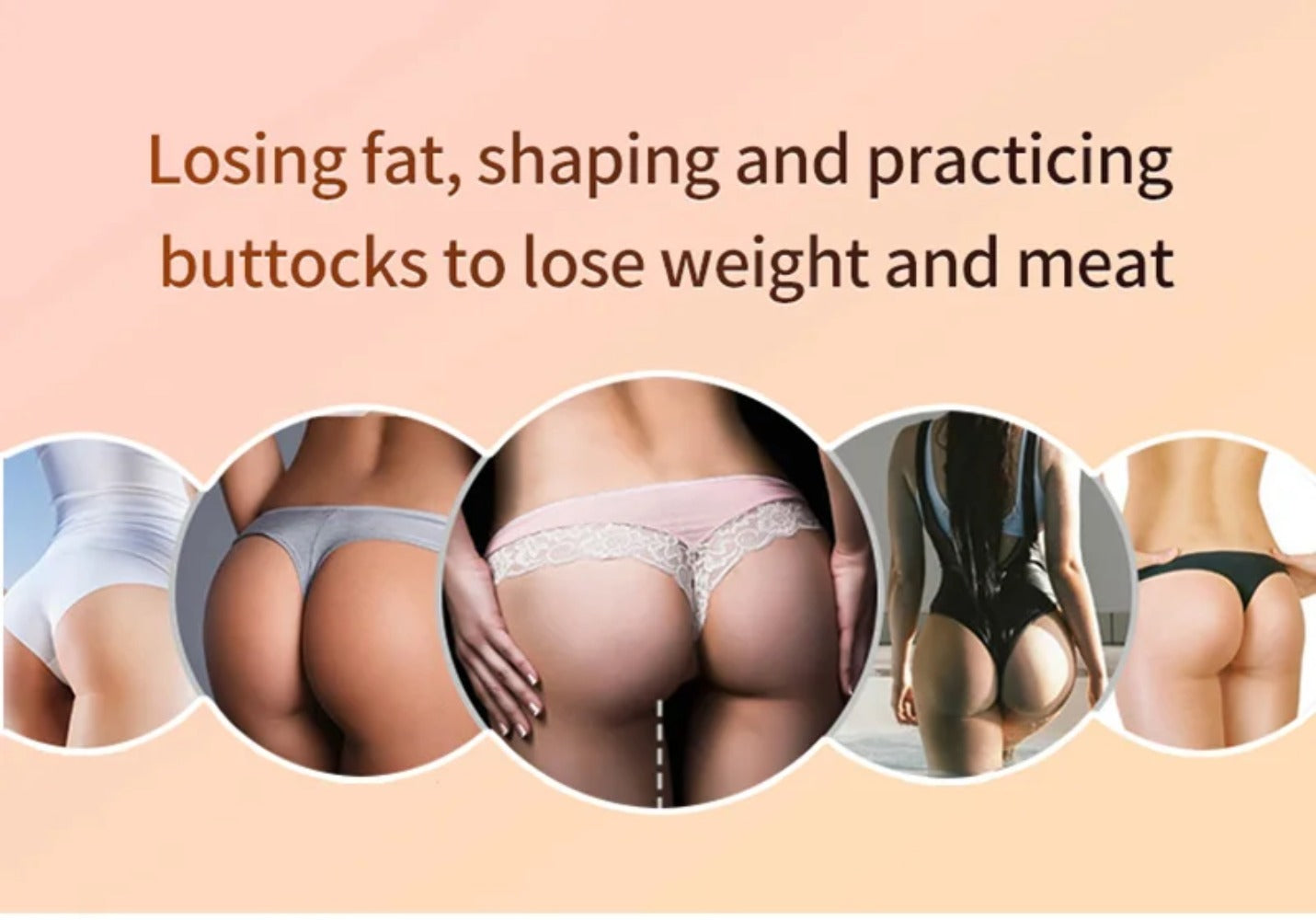 EMS Buttocks Trainer with Remote Control - USB Rechargeable Slimming Bandage for Men & Women, 10 Modes & 30 Levels