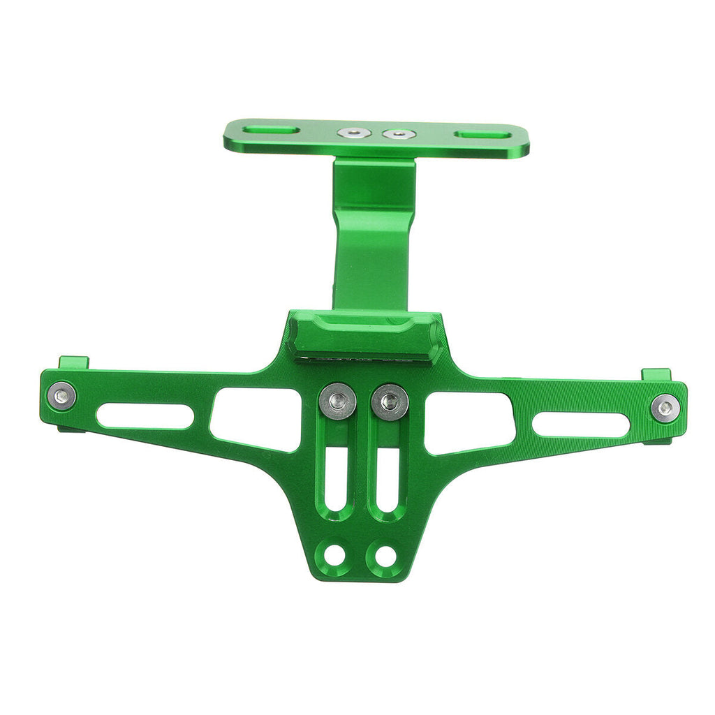 12V Motorcycle License Plate Fender Holder Bracket With LED Rear Light 12V CNC For YAMAHA BWS R25 R3 MT03 MSX