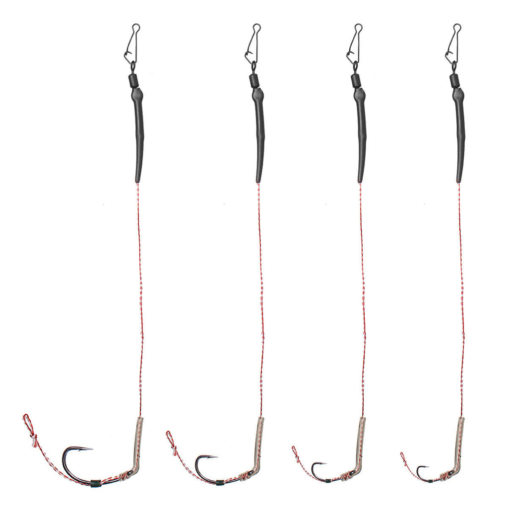 2 4 6 8# High Carbon Steel Barbed Carp Fishing Hook All Freshwater Fishing Hooks