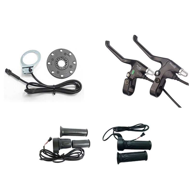 36V 500W Geared Ebike Conversion Kit, High Power Hub Motor Wheel Fits Marlin 4, Rockrider ST100, Riverside 120 (26"-29"/700C)