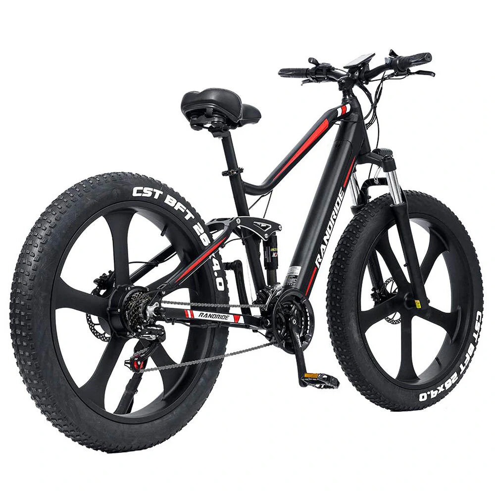 Electric Bike 48V 13.6AH 1000W Electric Bicycle 26 Inch 70-90KM Mileage Range Max Load 150KG