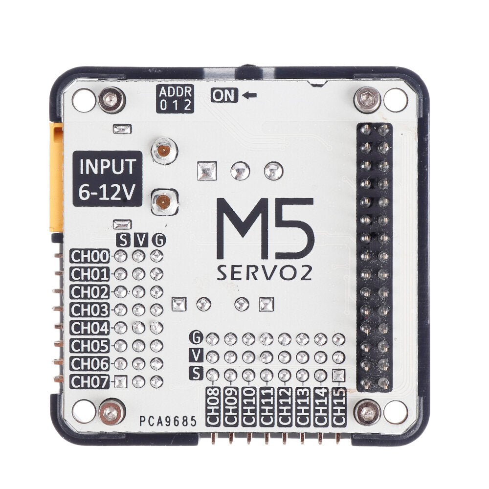 M5Stack Servo2 Servo Driver Module 16 Channels PCA9685 Can Be Stacked And Used Simultaneously ESP32 Development Board