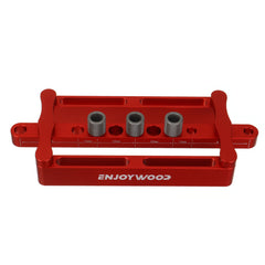 Self-Centering Doweling Jig for Woodworking - Metric & Inch Dowel Punch Locator Drilling Tool