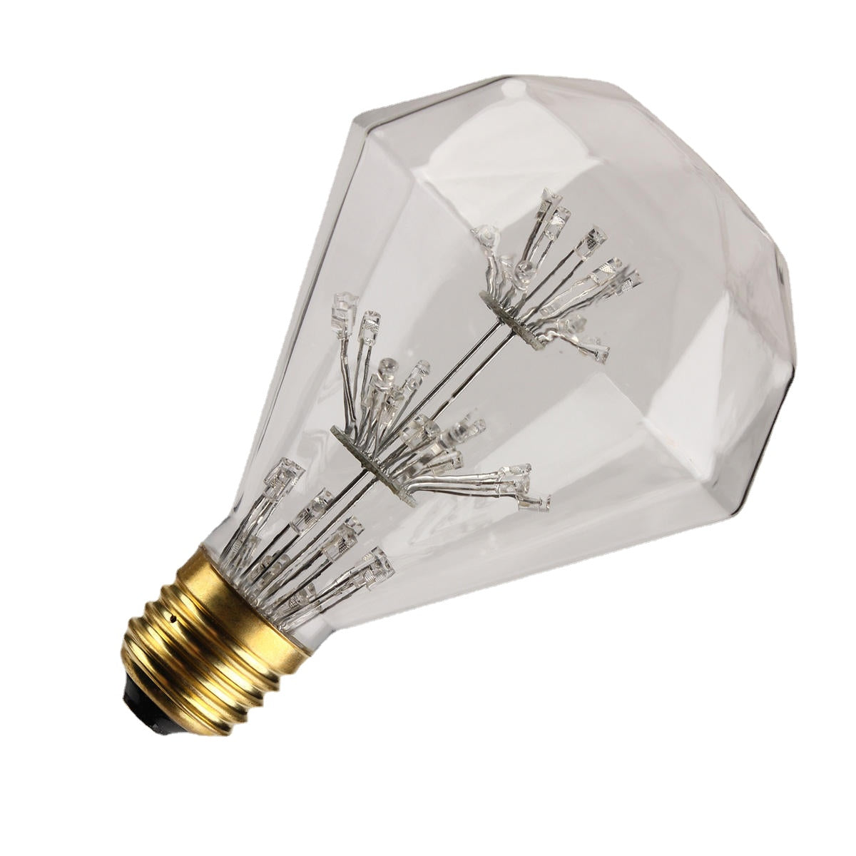 AC85-265V E27 3W RGB Gypsophila Edison Decorative LED Light Bulb for Holiday Home Indoor Use