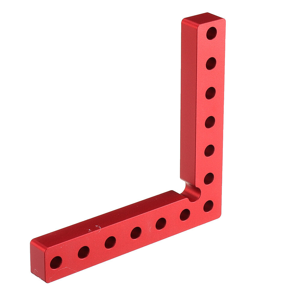 Two Side Metric Scale Woodworking Precision Clamping Square L-Shaped Auxiliary Fixture Splicing Board