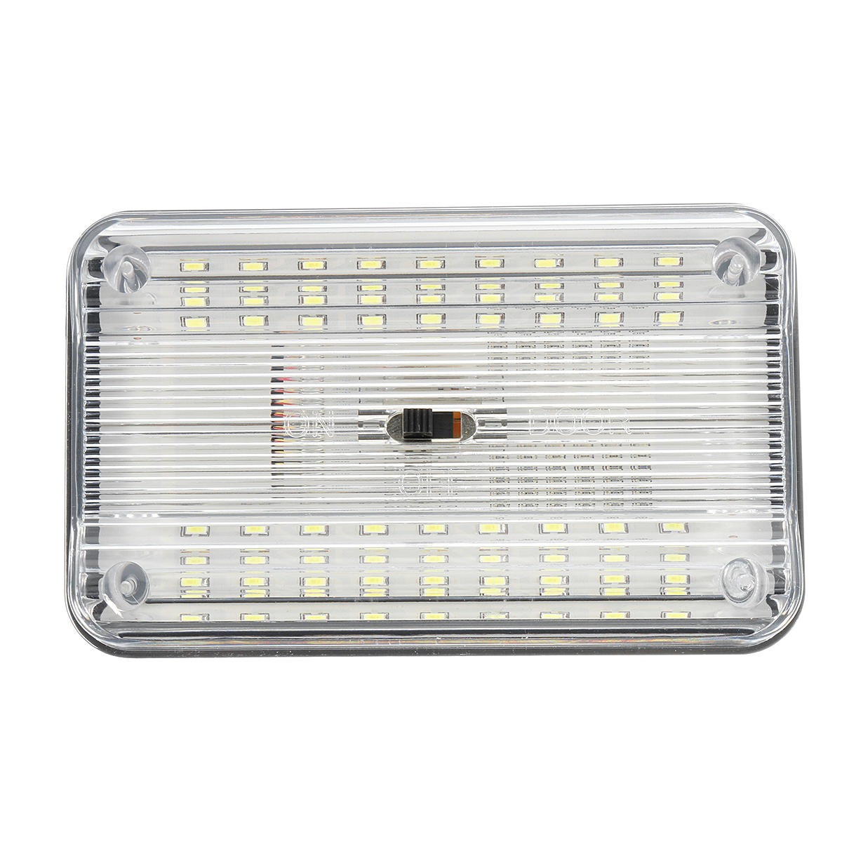 Universal ABS Plastic 36 LED Rectangle Car Roof Reading Lamp Car Indoor Lights 1 PCS