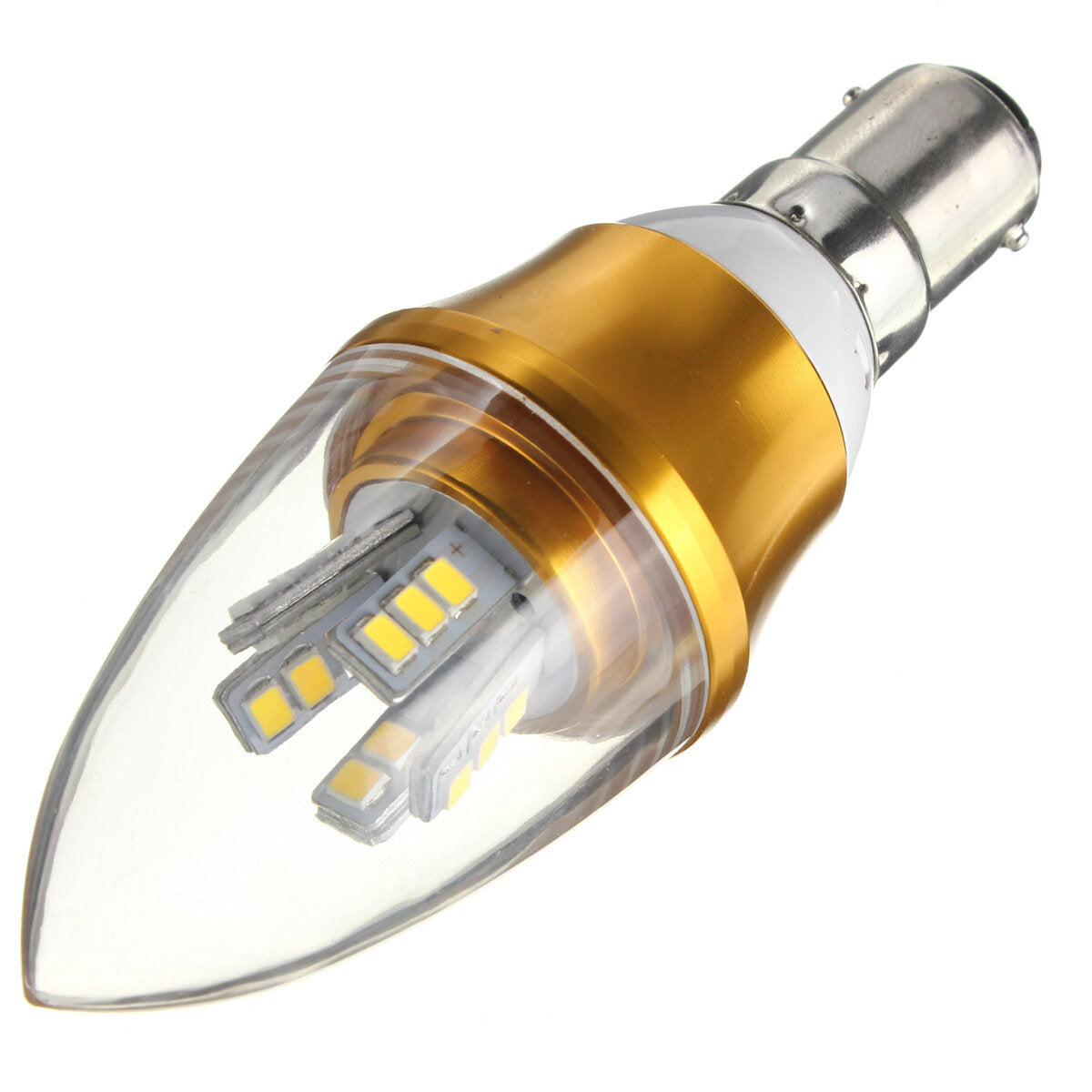 10W 220V Dimmable LED Candle Shape Light Bulb for Home Chandeliers Desk Lamp Wall Sconce