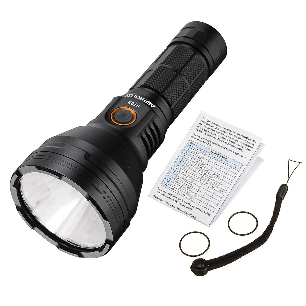 2200lm 1200m SST40 2400lm 875m NarsilM v1.3 USB-C Rechargeable 2A 26650 21700 18650 LED Flashlight Long Range Strong Search Torch