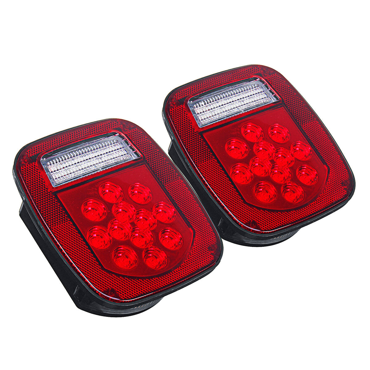 2PCS LED Tail Lights Brake Reverse Turn Signal Lamp