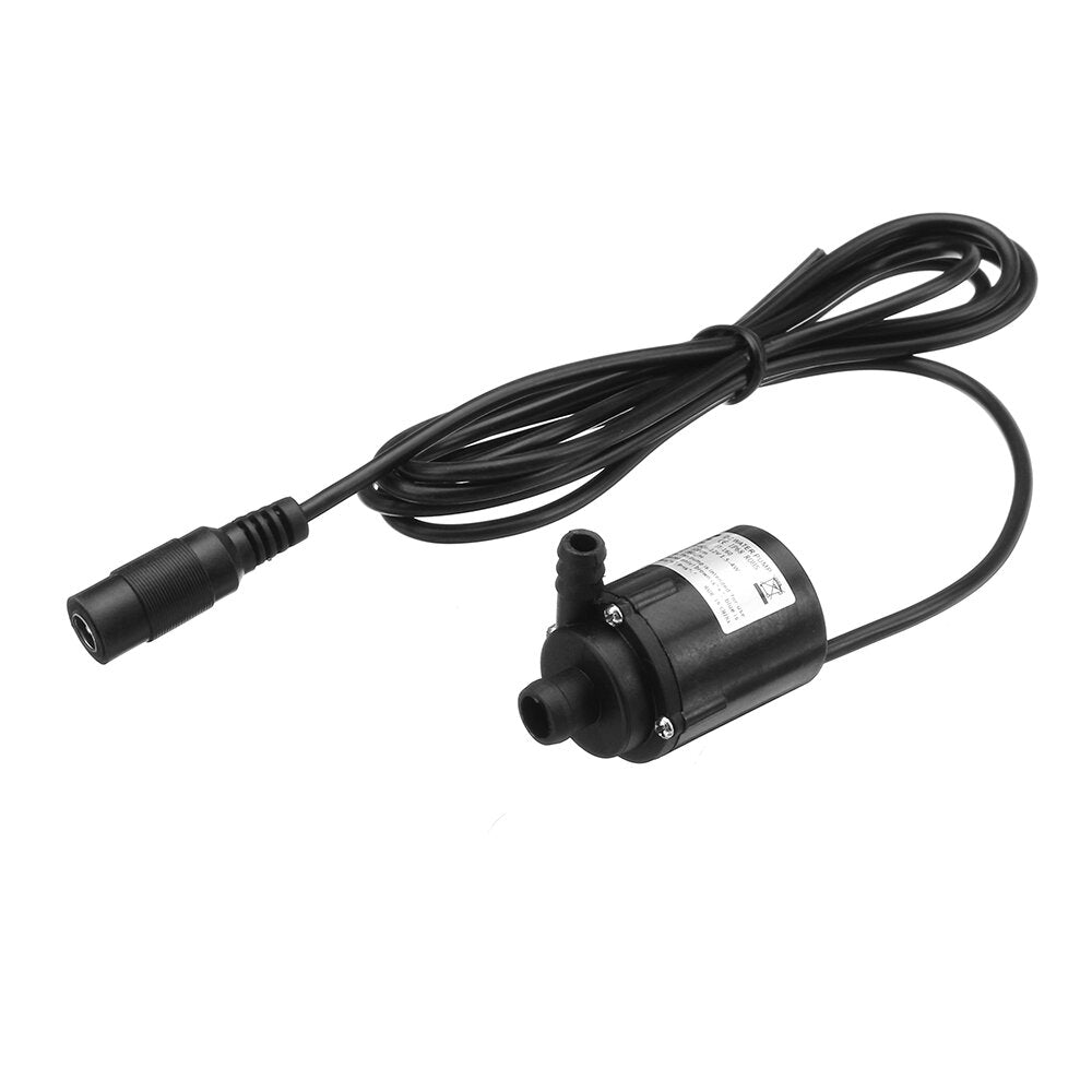 DC 12V 280L/H Water Pump 5.5x2.1 Female Plug Brushless Submersible Motor Water Pump
