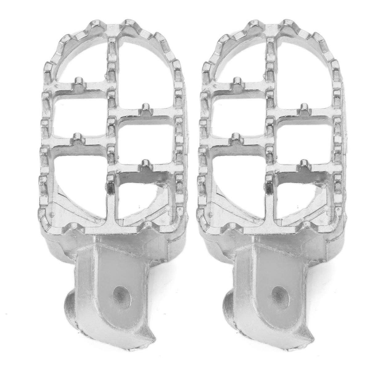 Aluminum Foot Pegs For Motocross PW50 PW80 TTR90 TW200 Pit Dirt Bike