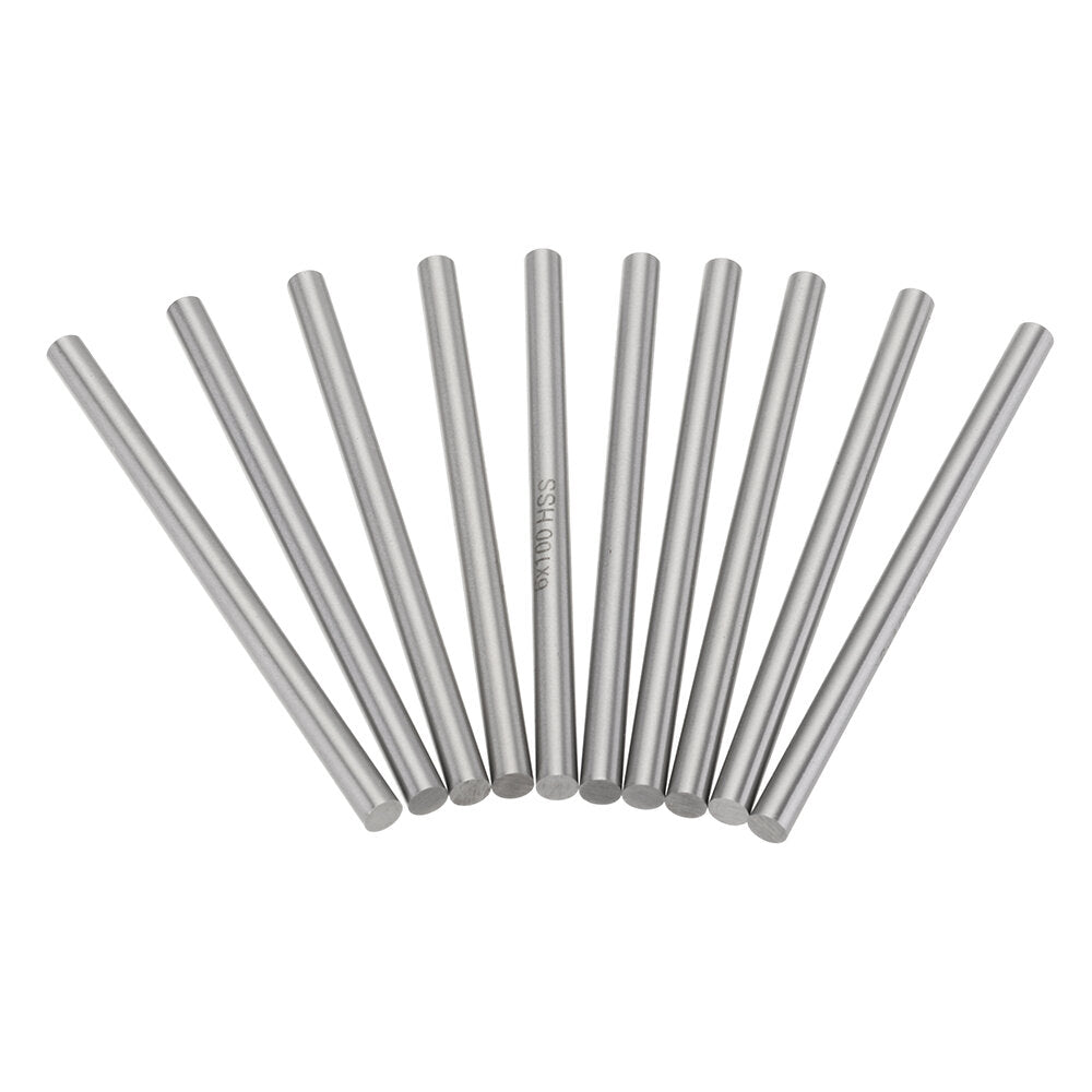 50pcs 100x6mm HSS Round Milling Engraving Bit Lathe Tools Turning Tool