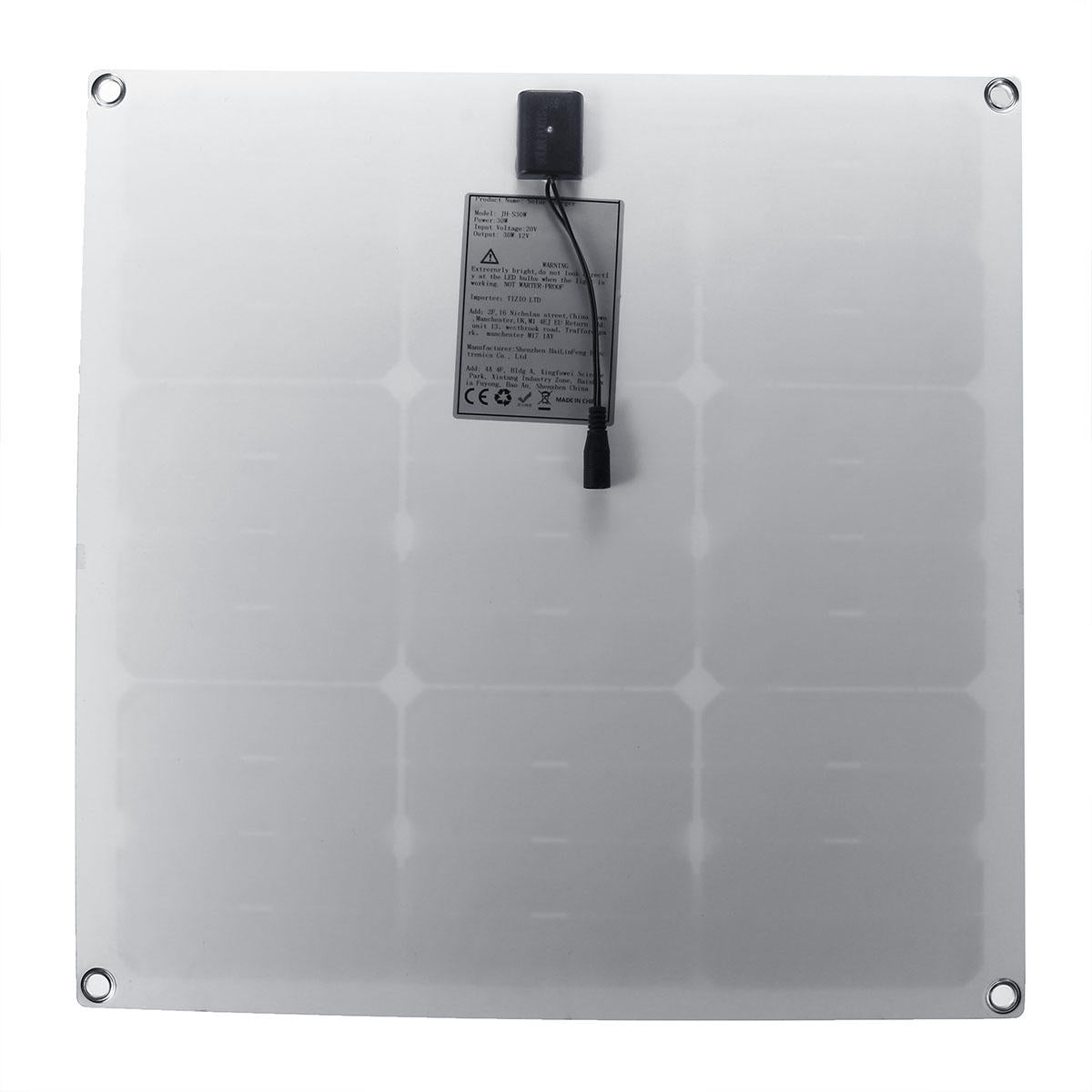 Portable 40W 12V/5V Solar Panel Battery DC/USB Charger For RV Boat Camping Traveling