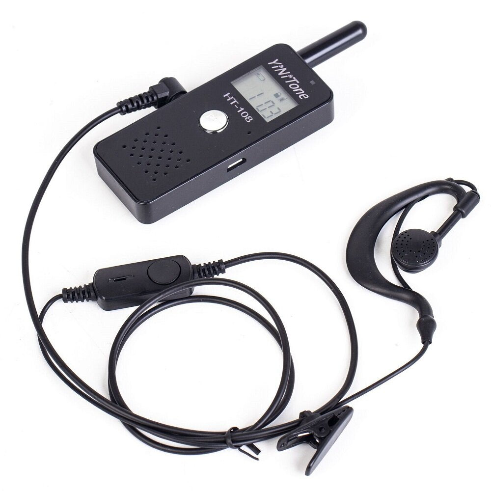 Ultra Mini Walkie Talkie USB Plug 72 Hours Standby CT DDS 22 Channel  Portable Hand Tunable Two Way Radio