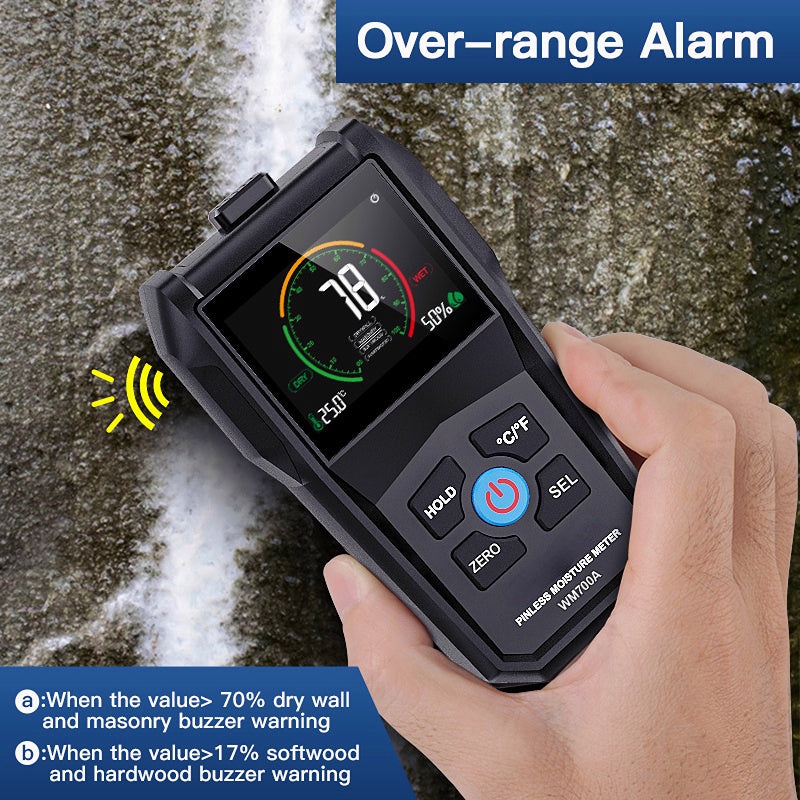 Full Angle Non-contact Wood Moisture Meter
