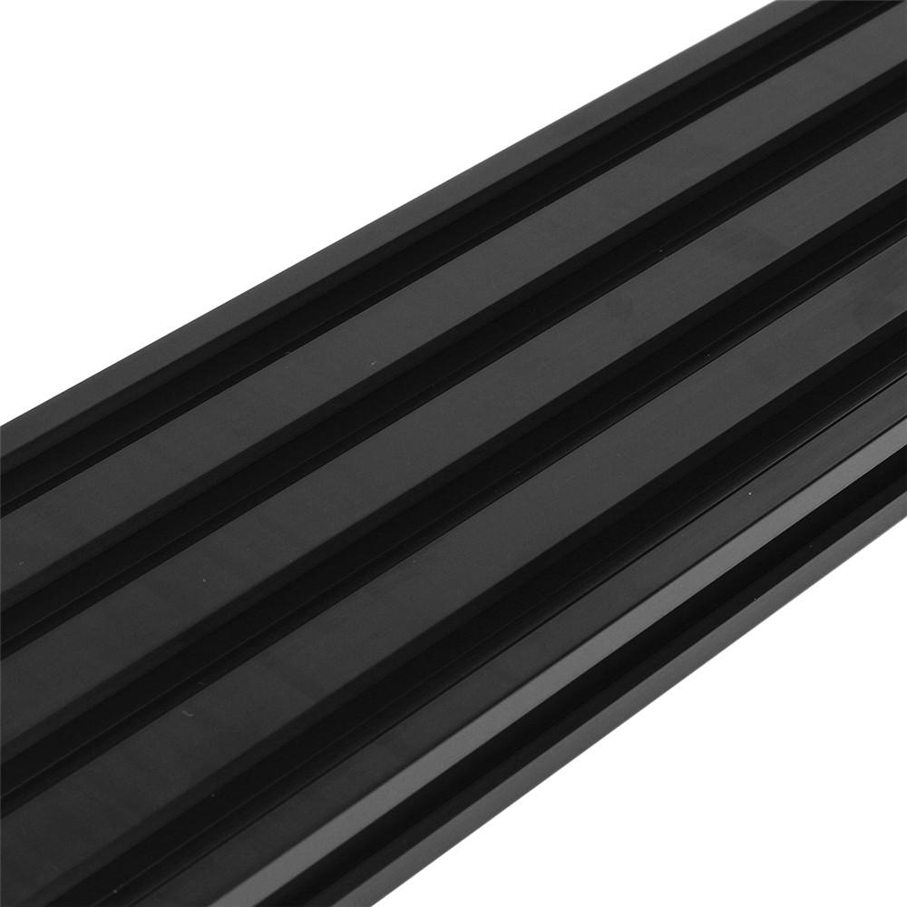 500mm 2080 V-Slot Aluminum Profile Extrusion Frame DIY CNC Tool Black