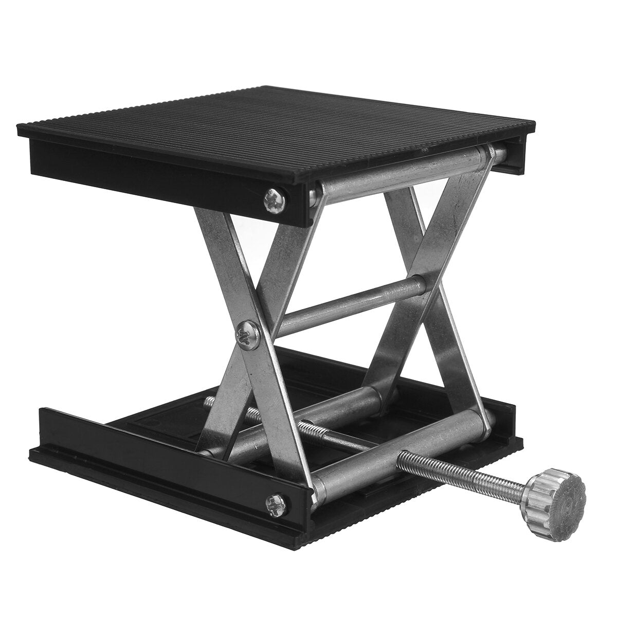 2.5-6.5 *9*9cm Aluminum Router Table Woodworking Engraving Lab Lifting Stand Rack Platform Benches