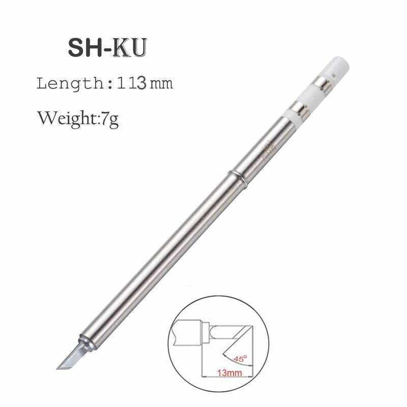 Replacement Solder Iron Tip SH-B2 SH-BC2 SH-C4 SH-D24 SH-I SH-K SH-Ku SH-C1 SH-BC1 SH-ILS SH-J02 for SH72 65W Electric Solder Iron