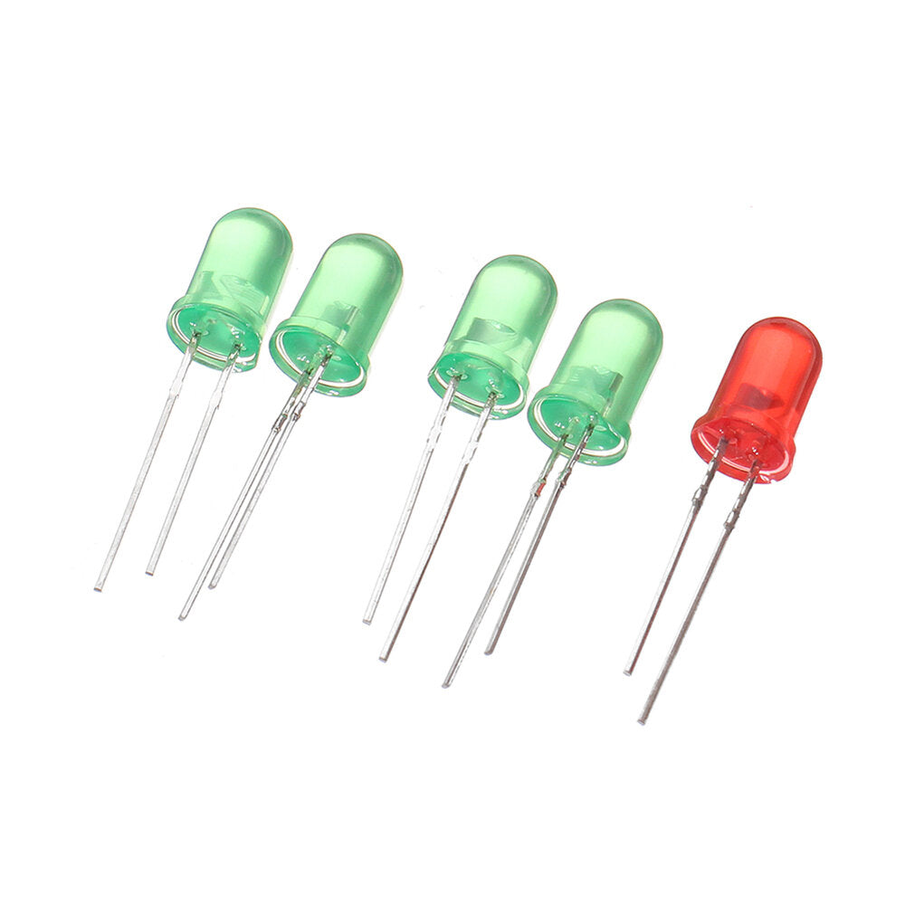 3Pcs DIY Kit KA2284 Audio Level Indicator Suite Trousse Electronic Parts 5mm RED Green LED Level Indicating 3.5-12V