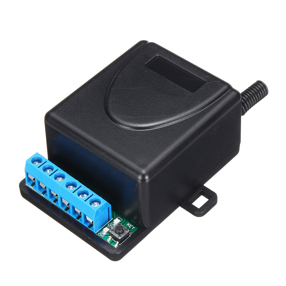 2CH 433M Secure Remote Keyless Entry Controller Rolling Code Keeloq HCS301 Remote Control Keyfob Transmitter