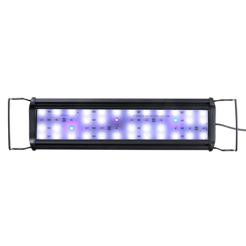 18W 5730SMD Aquarium Fish Tank Light High-bright Color Adjustable Timing 3 Modes