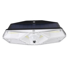 104LED Solar Powered Wall Light PIR Motion Security Flood Lamp Outdoor Light