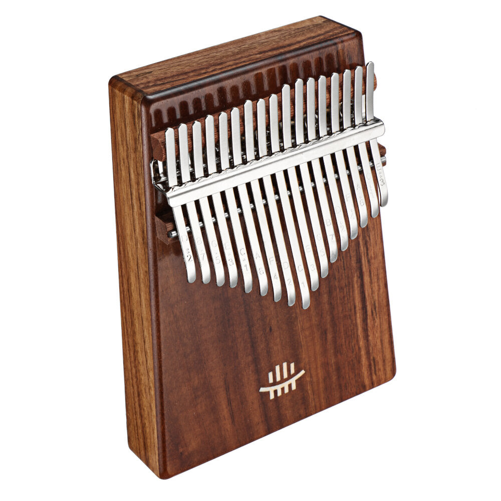 17 Keys Wood Kalimba Bottom Hole Style Mahogany Thumb Piano Musical Instrument for Beginner
