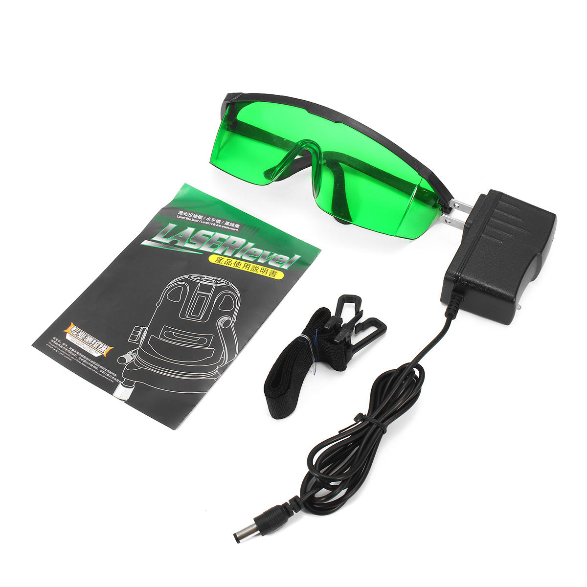 Green Laser Level 2Line 3Line 5Line Cross Lines Self-Leveling 360 Rotary Measure Tool