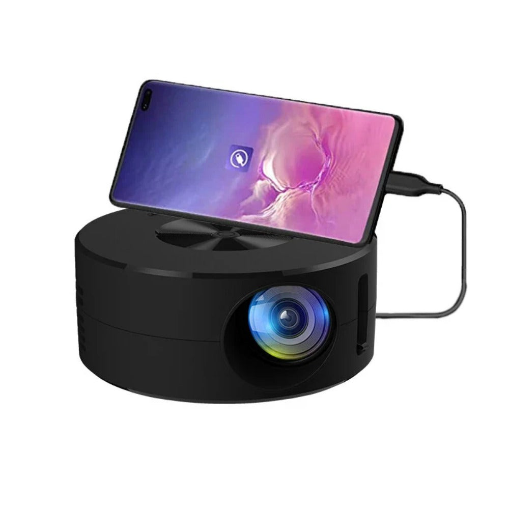 Mini Projector Wired Mirroring Handheld Projection 320P 150 ANSI Lux Portable Cinema