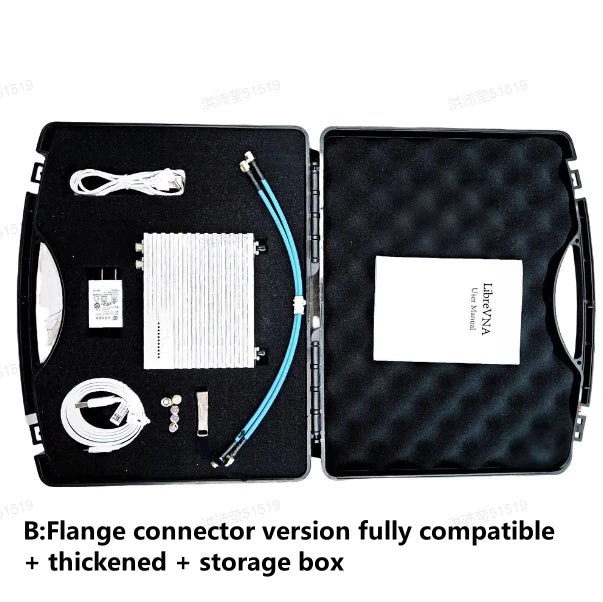 Dual Port Vector Network Analyzer 100kHz to 6GHz Enhanced Heat Dissipation Military Grade Flange Connector RF Testing Precision Calibration Tools