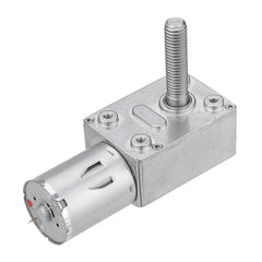DC 24V Self-locking Worm Gear Motor 10/30/90/150RPM Gear Turbine Reduction Motor