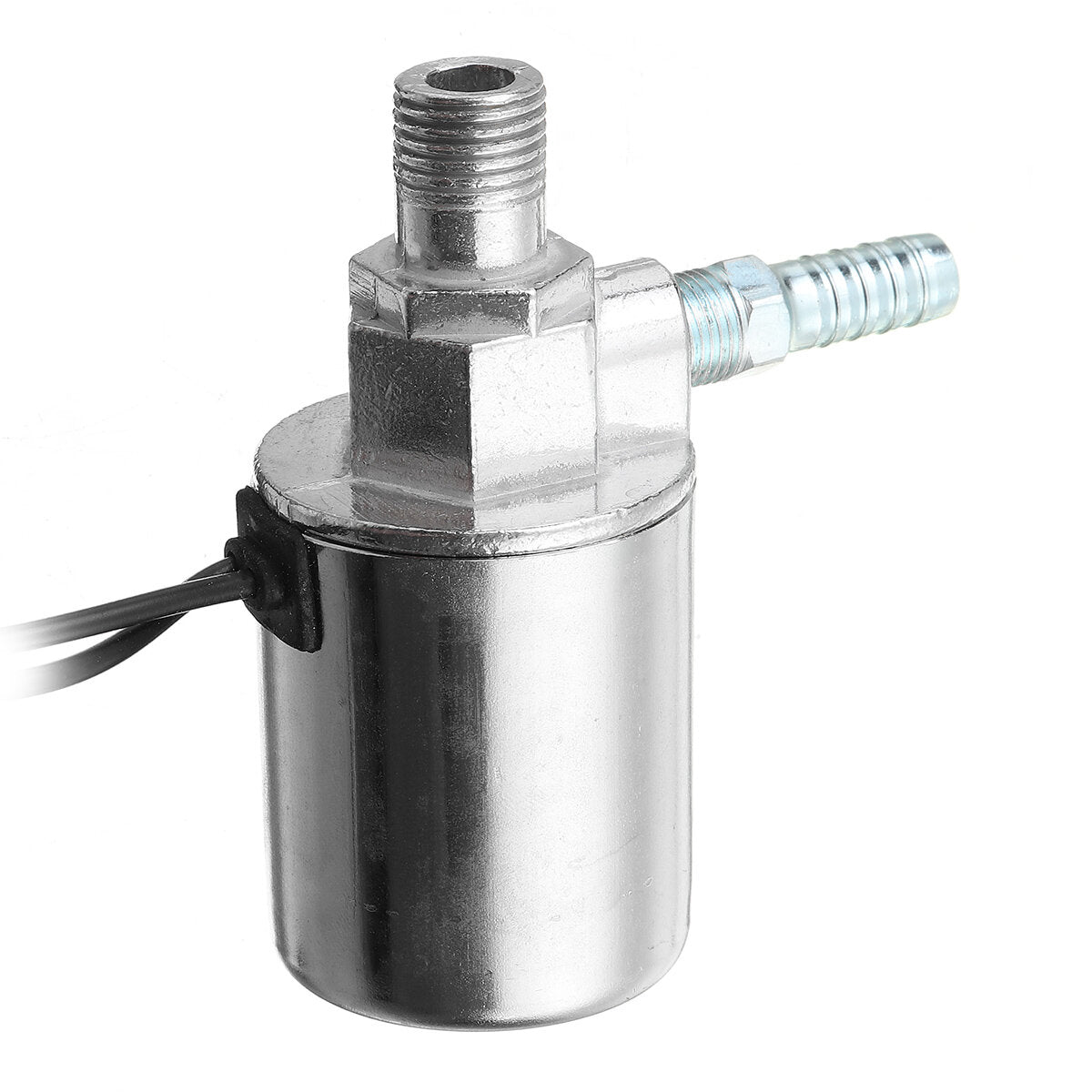 12V/24V Air Horn Electric Solenoid Valve Heavy Duty 1/4" Chrome