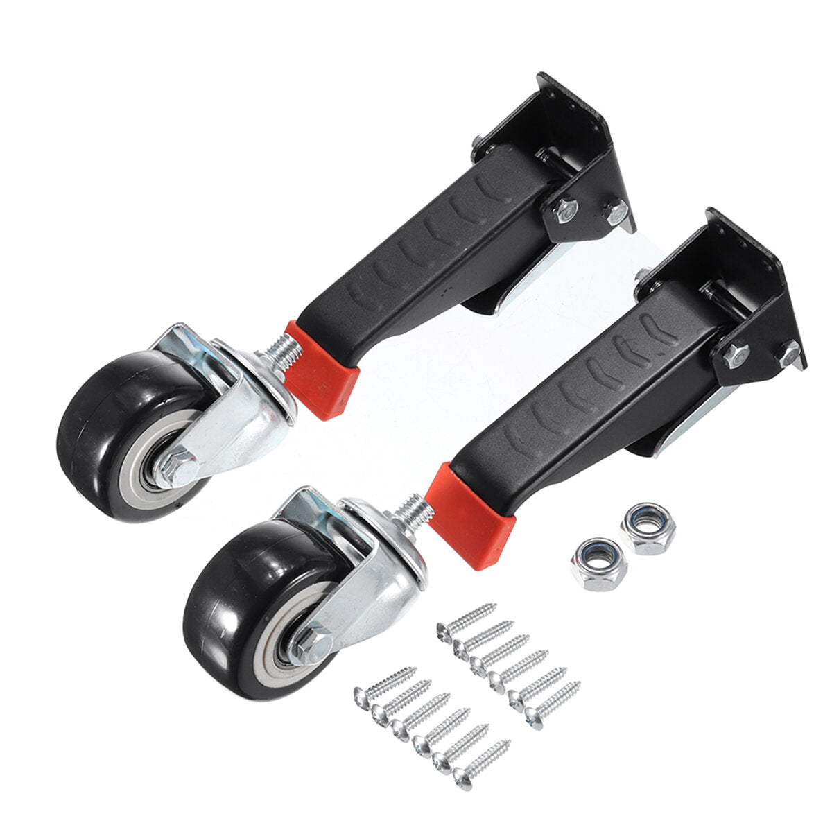 660 LBS Heavy Duty Workbench Casters Kit Retractable Caster Wheels for Workbenches Machinery and Tables