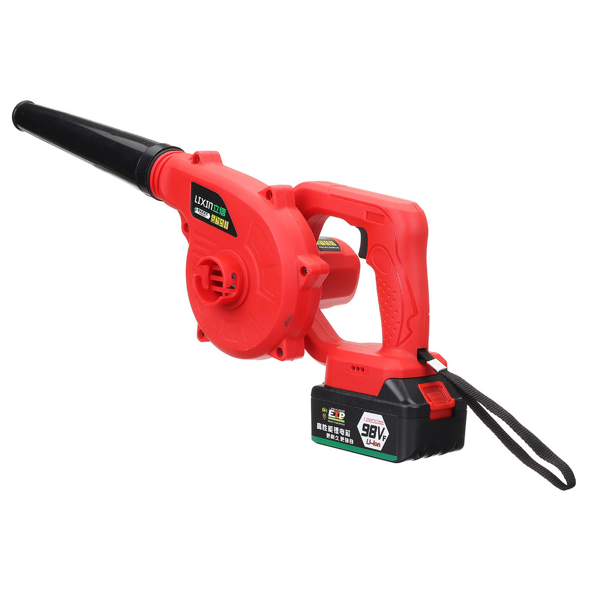 220V 12800mAh Lithium Battery Multifunctional Air Blower Dual-use Suction Blower Electric Dust Removal Air Blower Cleaner