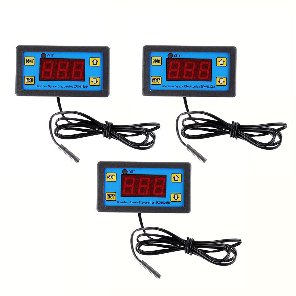 LED Microcomputer Digital Display Temperature Controller Adjustable Thermostat Intelligent Time Controller 12V / 24V / 220V