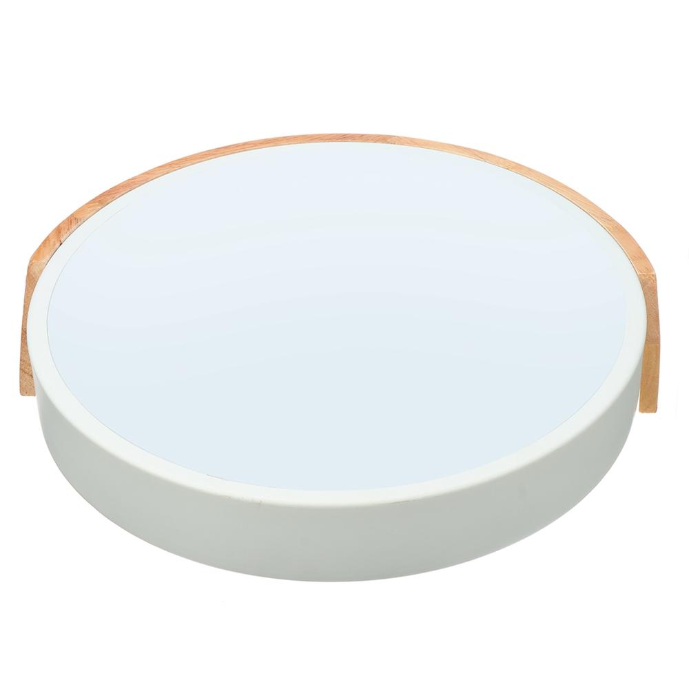 18W Ultra-thin Ceiling Light Colorful Round Acrylic LED Wood Room Ceiling Lamp
