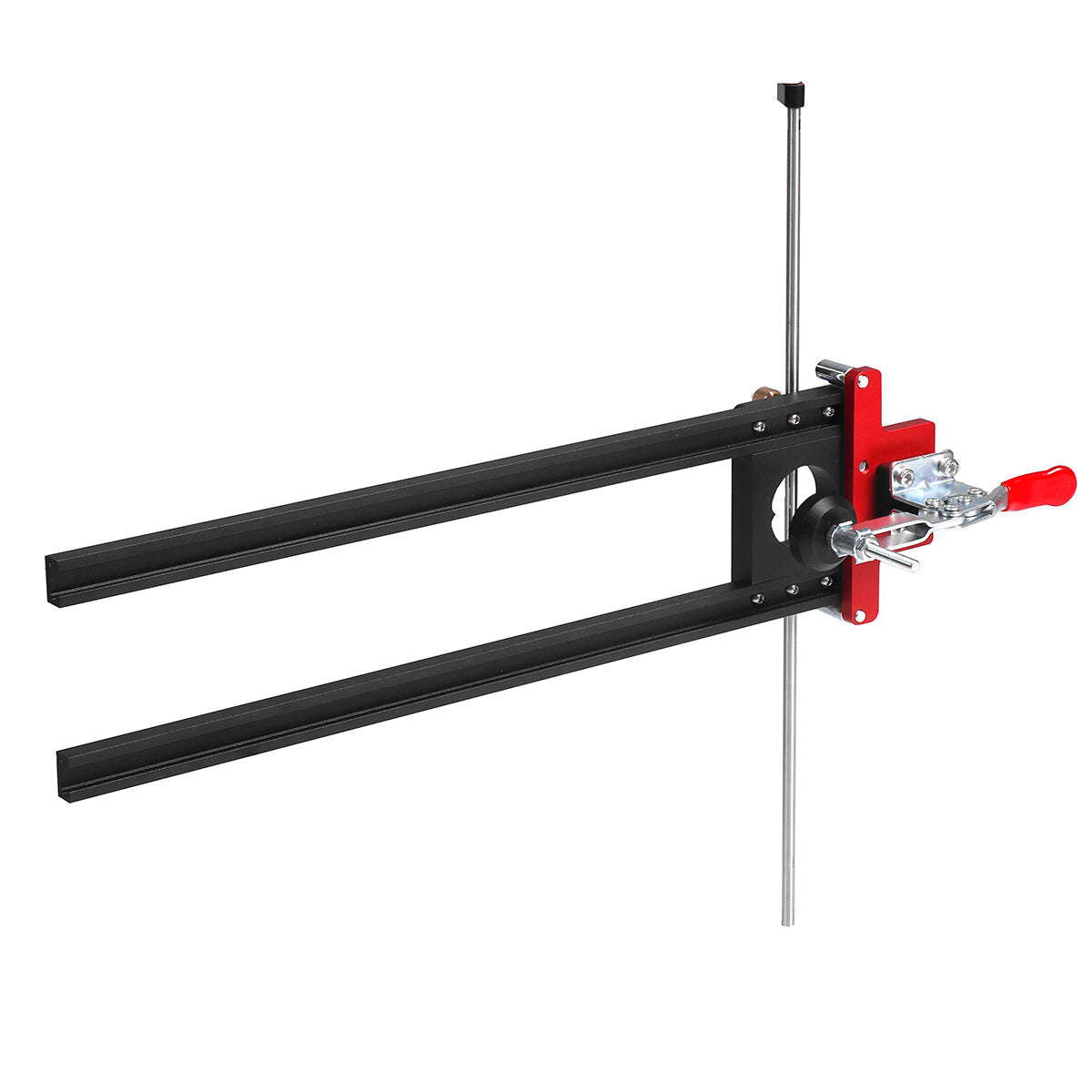Aluminum Alloy Drawer Slide Jig with Adjustable Clamp for Woodworking Cabinet Drawer Slide Install