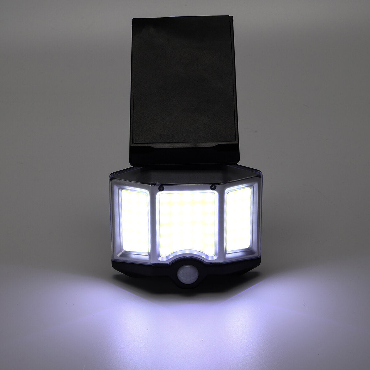66LED/66COB/120COB/128COB/140COB LED Solar Power PIR Motion Sensor Wall Light 3 Modes Outdoor Waterproof Garden Lamp