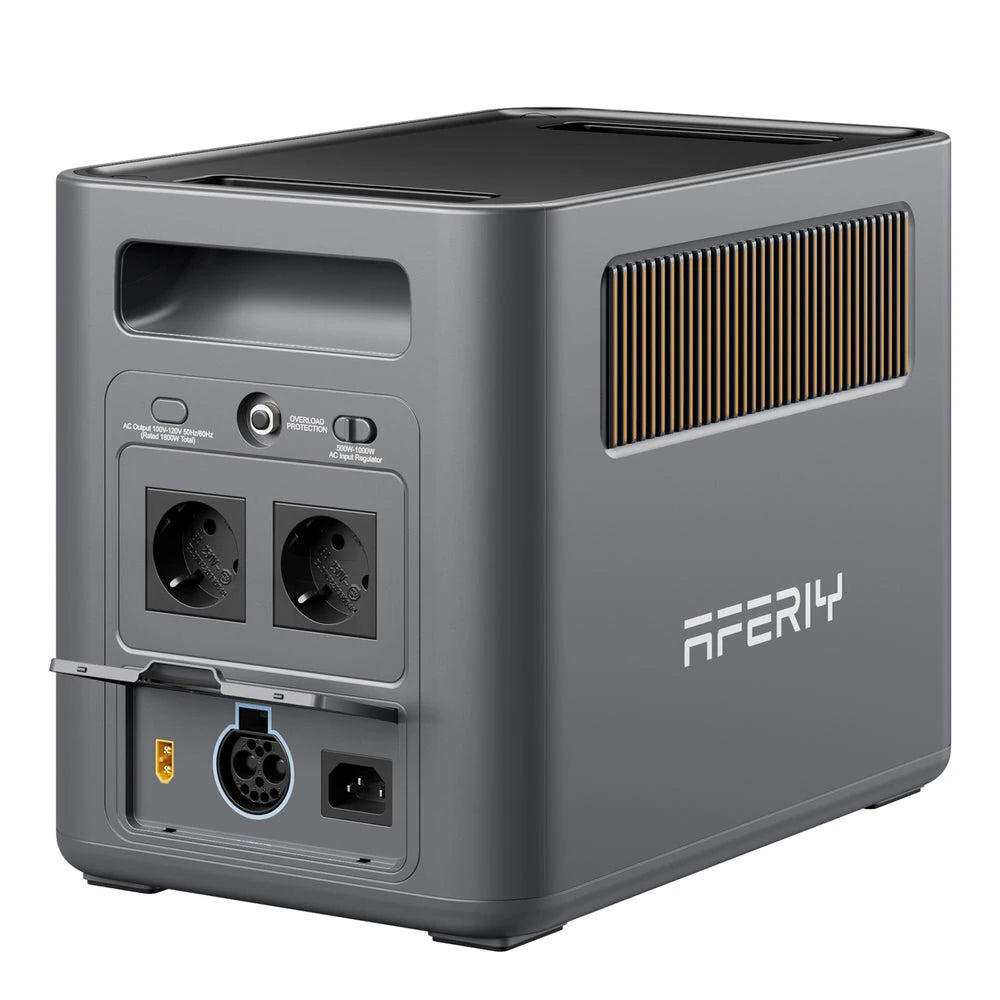 1800W 1024Wh LiFePO4 Portable Power Station, Optional Expansion Battery up to 5120Wh, App Control & UPS for Home, Camping & RV