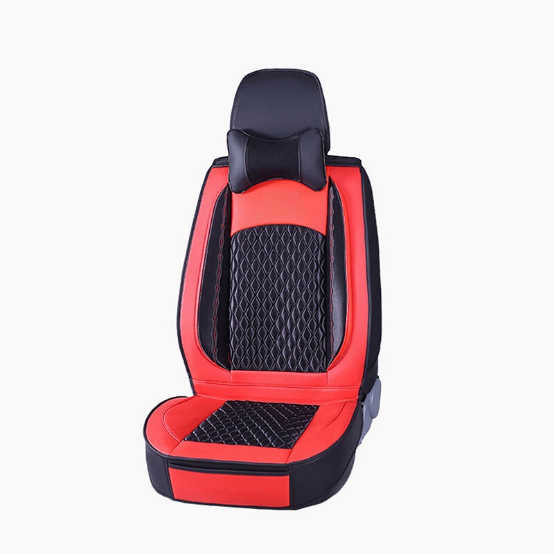 5D Car Seat Cover Breathable PU Leather Full Surround Universal Seat Protector Set