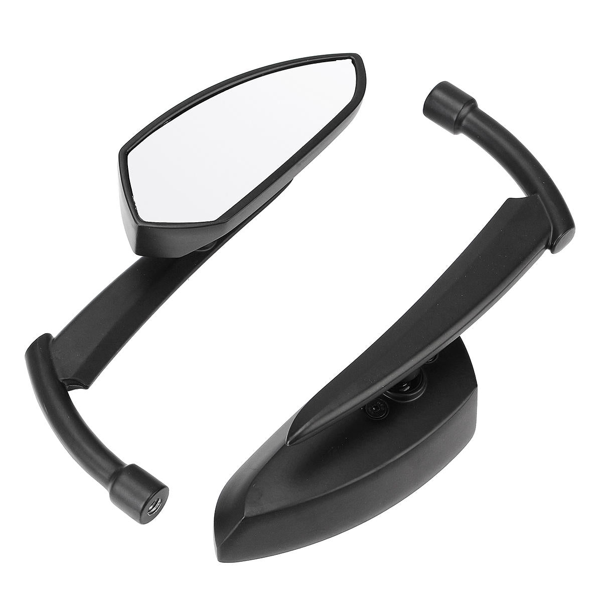 8MM 10MM Black CNC Blade Rear Review Mirrors
