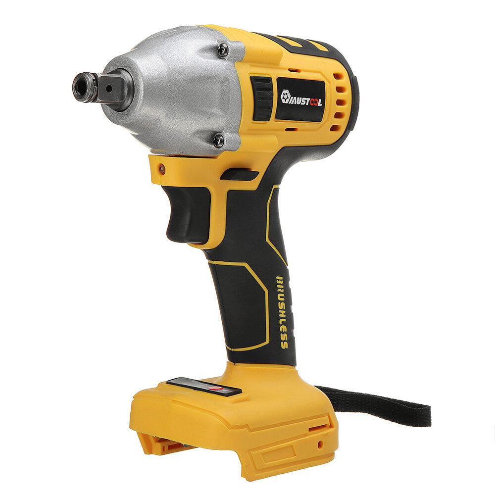 800N.M 1/2" 388VF 6000mAh Electric Wrench Brushless Motor Woodworking Tool with/without Battery
