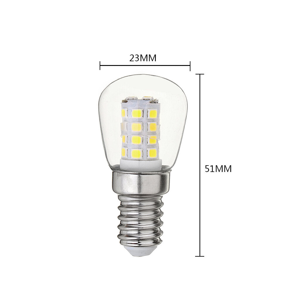 E14 3W SMD2835 White Warm White Mini LED Lamp Refrigerator Corn Light Bulb AC220-240V