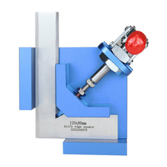 CNC Machined Angle Clamp, Fast Clamping, High Precision, Aluminum Alloy, 9-30mm Thickness, Blue & Red, Corrosion Resistant
