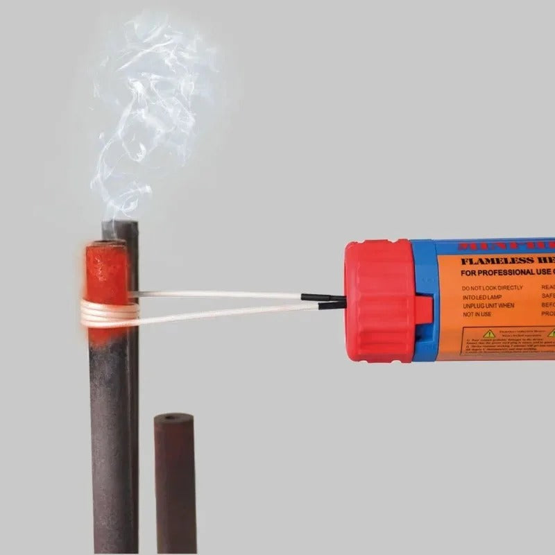 Greenzech ProHeat™ 1700W Magnetic Induction Heater Kit | Flameless Rusted Bolt Remover | with 4 Coils & Case