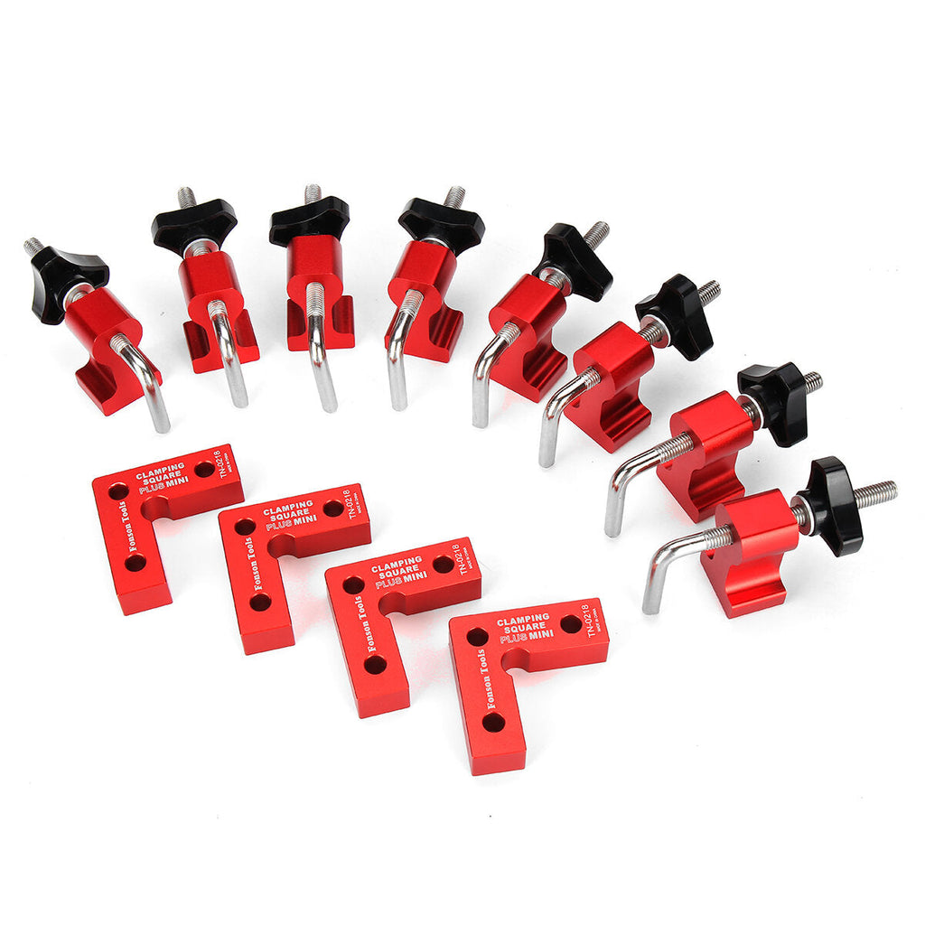 90-Degree Angle Clamps Kit for Woodworking - 28PCS Aluminum Alloy, Easy to Use, Durable, Perfect for Cabinets & Frames