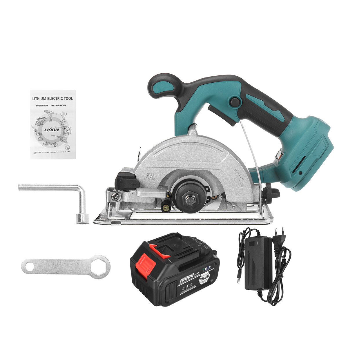 388VF Electric Circular Saw Woodworking Wood Wood Cutter W/ None/1/2 Battery For Makita