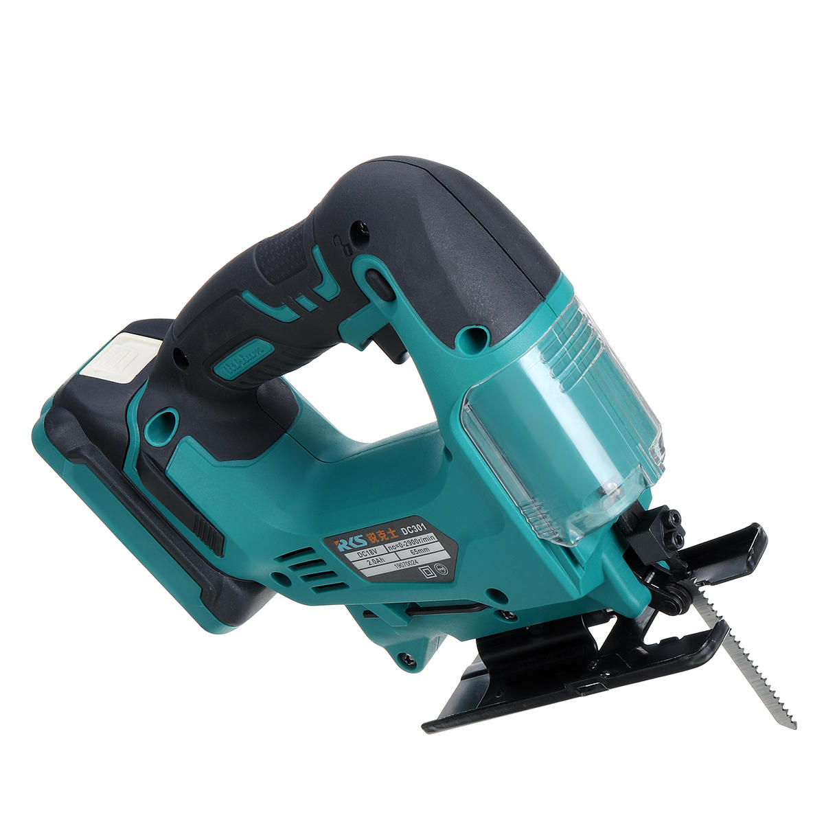 900W 18V Portable Electric Saw Pruning Jig Saw Rechargeable Woodworking Power Tools Wood Cutter W/ 1/2 Battery